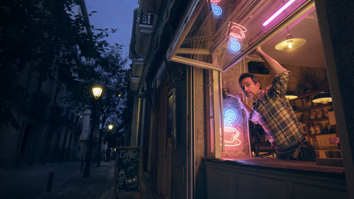 Coffee shop owner
