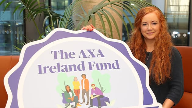 GLOW receiving the AXA grant